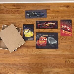 Cardinal Disney PIXAR Cars Jigsaw Puzzles, Wood, 5 Count